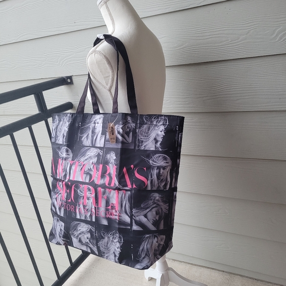 NWT Victoria's Secret Supermodel Bombshell Angel Tote Travel Multicolor Large - Picture 11 of 12